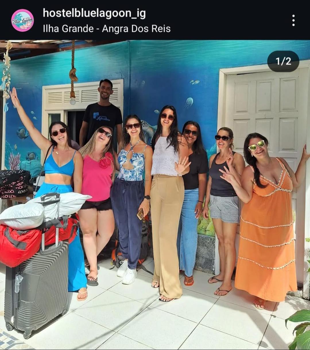 Hostel E Pousada Blue Lagoon Abraão Dış mekan fotoğraf